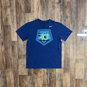 Kevin Durant OKC Thunder Nike Blue T-Shirt (Large)
